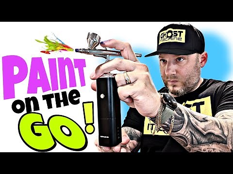 [REVIEW] Cordless Portable Airbrush Kit with Compressor by Casubaris