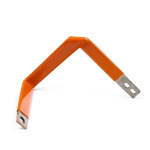 [Hot Item] Insulated Custom Power Supply Bending Flexible Bus Bar Laminated Foil Copper Busbar for Battery Pack Cell System with PVC Dipped Sleeve