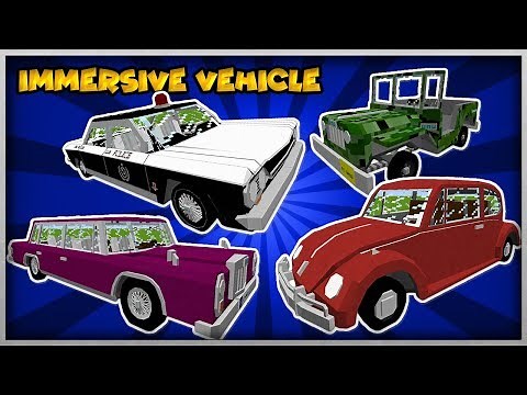 IMMERSIVE VEHICLE: CARROS, AVIÕES E ÔNIBUS (1.12.2) - TUTORIAL MINECRAFT MOD 120# (PT BR)