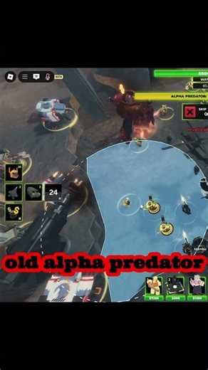 Now alpha predator vs Old alpha predator #satoshi #roblox #gaming #tdx #tdxroblox #shortvideo