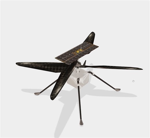 Trying to fly at the surface pressure of Mars in a vacuum chamber