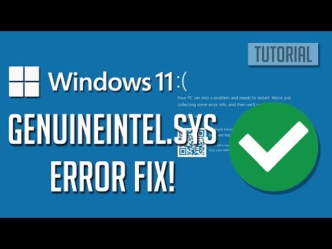 WHEA UNCORRECTABLE ERROR GenuineIntel.sys Blue Screen (BSOD) Error On Windows 11/10 PC FIX