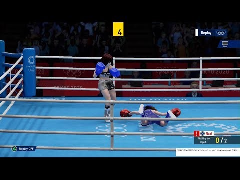 OLYMPIC GAMES TOKYO 2020 Quick Boxing Saya vs Canada Boxer