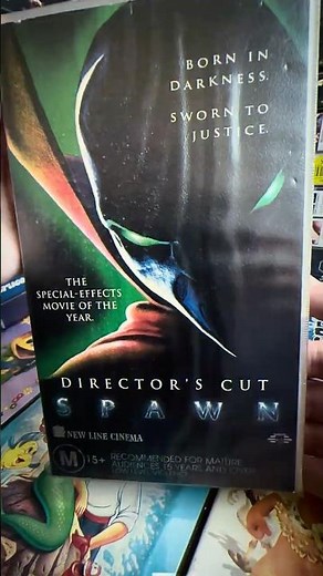 Spawn VHS 1997 Director's Cut starring John Leguizamo, Martin Sheen Tape