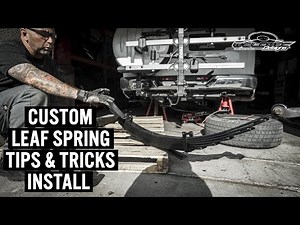 Chevy Express Van Custom Leaf Springs | Install Tips & Tricks