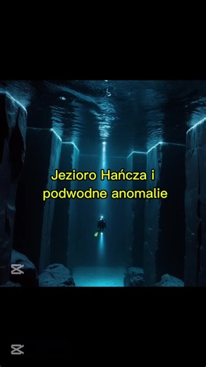Tajemnica głębin jeziora Hańcza. 🤿 Co psuje elektronikę na głębokości ponad 100 metrów? #hańcza #jezioro #nurkowanie #aiart #anomalia
