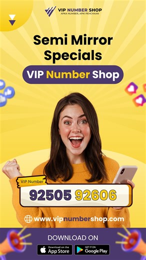 VIP Number Shop on Instagram: "Semi Mirror Specials VIP Number Shop! . Grab it Now or Regret it Later! Hurry Up! WhatsApp: 70091-70092 . For More Information, Visit our Website, Link is in the bio! . . . . #vipnumber #vipnumbershop #fancynumbers #luckynumber #premiumlife #brandidentity #vipvibes #stylishnumber #2499deal #luxurylifestyle [ VIP Number Shop , Fancy Mobile Numbers , Lucky Number , Brand Identity , VIP Mobile Numbers , Special Number , Viral Video , Premium Number ]"