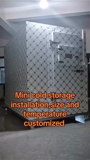 Mini Cold Storage Installation in Guangzhou, China