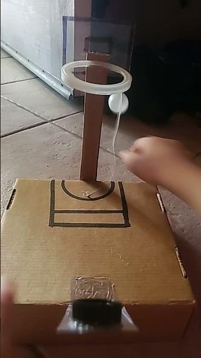 Cardboard arcade machine! Credit to @seanscrafts for the tutorial.