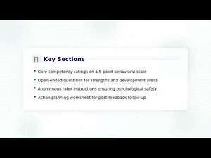 360 Feedback Template - Free Downloadable HR Template