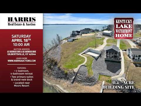 📢 Kentucky Lake Waterfront Auction!