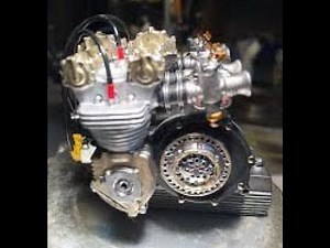 Protar 1/9 1964 Benelli 250 GP Motor Work in Process