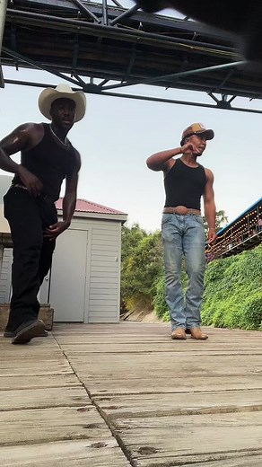 Steppas Anthem 🔥🌪️ w/ @thatskyd #slowwindchallenge #blackcowboys #linedancing