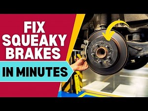 How to Stop Your Brakes from Squeaking INSTANTLY -Try This Genius Trick!