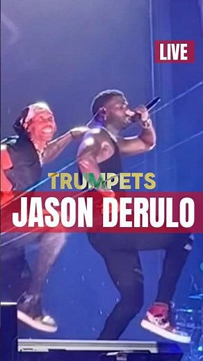 Jason Derulo Bringing All the Vibes | Trumpets (Live)