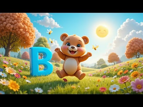 B is for Bear | ABC Phonics Song & Fun Learning for Kids