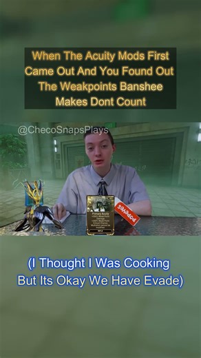 When The Acuity Mods First Came Out Warframe