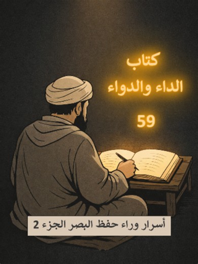 حفظ البصر أسرار وفوائد من كتاب الداء والدواء – الجزء 02