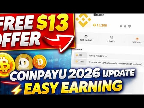 CoinPayU $13 Easy Offer 2026 💰 Step by Step Guide | Real Earning