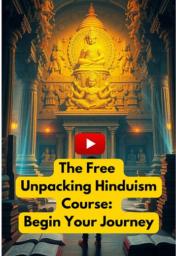 Curious about Hinduism but don’t know where to start? I just launched a free YouTube course called Unpacking Hinduism. The first video is live now, go watch and subscribe! #Hinduism #SanatanaDharma #UnpackingHinduism #Spirituality #India