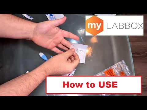 How Use the MyLABBox At Home Blood Sample Kit to Test STD Syphilis HIV HSV-2 Hepatitis C My Lab Box