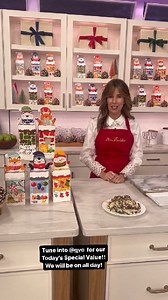 We are at the QVC studio today to bring you our delicious Today's Special Value caramel apple assortment! Come take a tour with Laurie Shore for Mrs. Prindable's and shop our best deal of the year. Shop here: https://qvc.co/M92799FB #loveqvc #tsv #qvc #caramelapples #stockingstuffers #holidaygift #gourmetgifts | Mrs Prindables Gourmet Caramel Apples