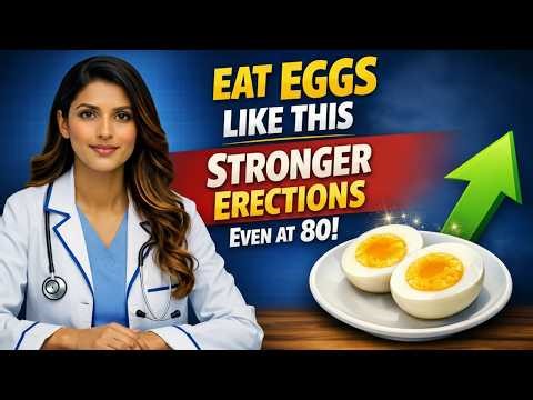 Urologist Reveals: Eat Eggs the Right Way to Support Stronger Erections, Even at 80 - men's health