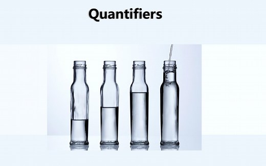 英语词汇(9) Quantifiers数量词