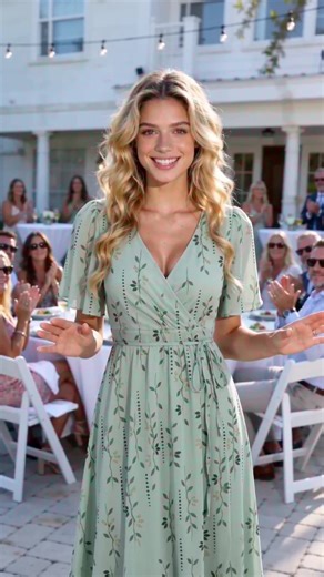 I'll wear this dress to attend my friend's wedding.#skirt #wedding #meet #fashion