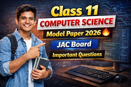 Class 11 Computer Science Model Paper 2026 🔥 | JAC Board | Important Questions . . . #fypシ #reelsinstagram #viral #explore #followme #englishmodelpaper2026 #class11jacboard #jacboard2026 #modelpaper2026 #followersreelsfypシ゚viralシfypシ゚viralシalシ | Education wire