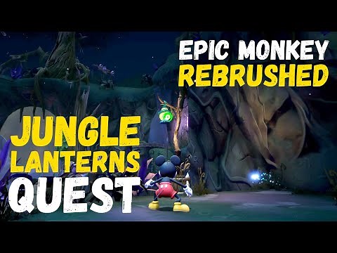 Disney Epic Mickey Rebrushed: Jungle Lanterns Quest #DisneyEpicMickeyRebrushed