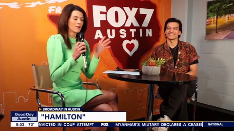 'Hamilton' actor Jorge Guerra talks about show