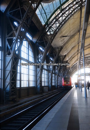 Exploring Dresden Hauptbahnhof