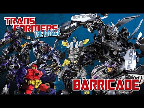 TRANSFORMERS: THE BASICS on BARRICADE