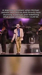 This video looks back at the groundbreaking moment when Michael Jackson unveiled his first Anti-Gravity lean — the impossible-looking move where he tilts forward far past the body’s natural balance point. When he performed it for the first time, the audience was stunned. No wires, no tricks visible — just a smooth, effortless lean that looked like it defied physics. The move became an instant icon, influencing dancers, choreographers, and performers for decades to come. It wasn’t just a dance st
