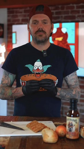 Le légendaire RIBWICH de Krusty Burger 🍔