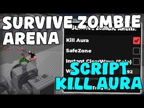 [🧟UPDATE] Roblox Survive Zombie Arena Script Auto Farm, Kill Aura, ESP Pastebin 2026