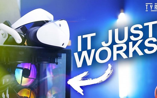 PlayStation VR 2 可以直连电脑，无需驱动，无需软件