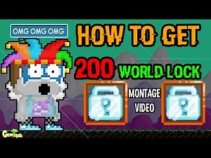 Growtopia | How to get 200 WORLD LOCK!