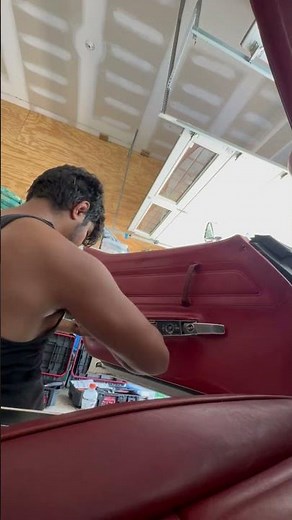 1976 Corvette Window Motor Replacement | Classic Car Fix 🔧 #carmaintenance #autorepair #cartok