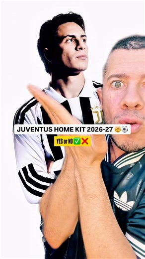 JUVENTUS home kit 2026-27 ⚽️🔥 Yes or No? ✅❌ #juventus #italianjerseycollector #football