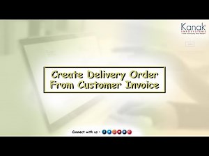 How to Create Delivery Order from Customer Invoice in Odoo