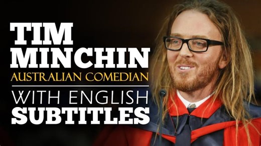 ENGLISH SPEECH | TIM MINCHIN: 9 Life Lessons (English Subtitles)