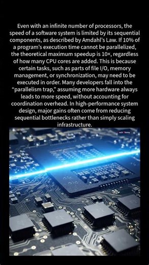 Why doesn't adding more CPU cores always make your computer faster? #techfacts #threads #core