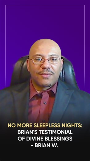 No More Sleepless Nights: Brian's Testimonial of Divine Blessings Brian shares his incredible transformation after receiving Divine Blessings from Guruji Trivedi, overcoming severe sleep issues, eliminating toxic relationships, and tripling his business revenue. Once dependent on a CPAP machine, Brian now enjoys peaceful, restorative sleep naturally. His improved decision-making abilities, heightened confidence, and deeper spiritual connection have dramatically increased his quality of life. Gur