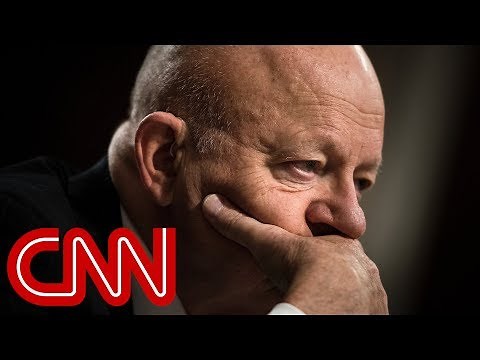 James Clapper talks to CNN moments after news of his suspicious package