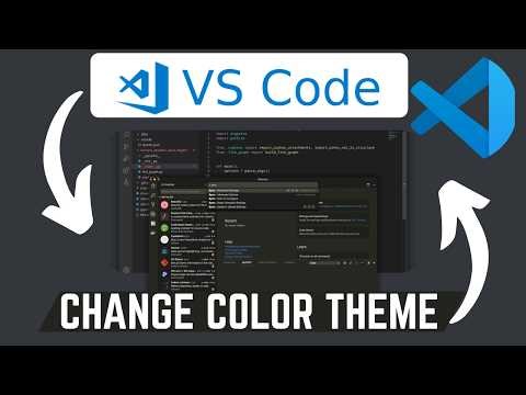 How To Change Color Theme In VS Code