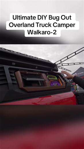 Ultimate DIY Bug Out Overland Truck Camper Walkaro-2