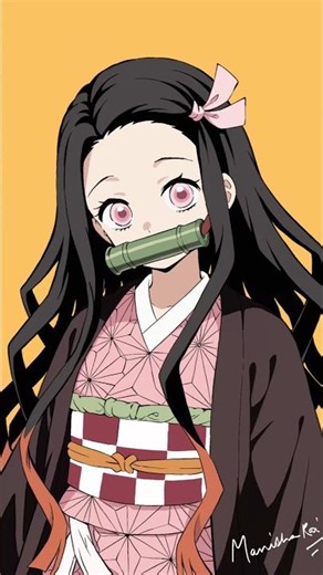 “I Drew Nezuko Kamado in Procreate 🔥🌸 | Demon Slayer Art That Looks INSANE!”
