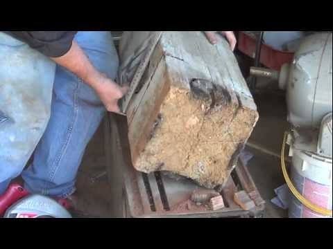 Homemade Spike / Stake Anvil and Forge Update